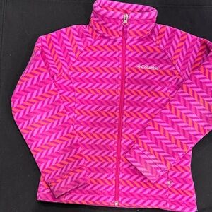 Columbia Kids' Vibrant Pink and Orange Puffer Jacket